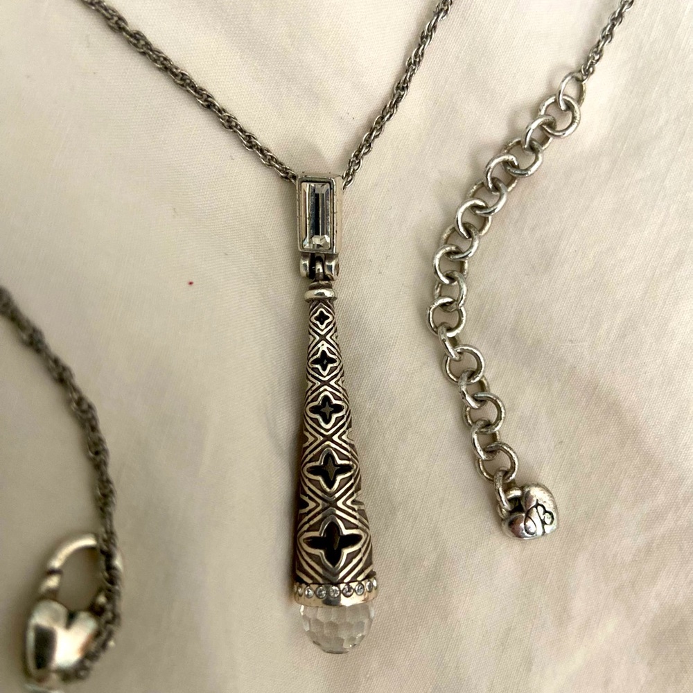 Brighton tear drop necklace
